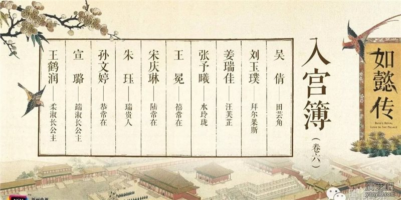 《如懿传》最后几批演员公布 美人儿扎堆!