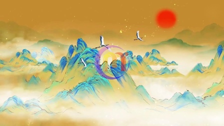 人间值得 歌曲舞蹈唯美古风大唐月亮舞台演出节目大屏幕高清LED背景视频素材